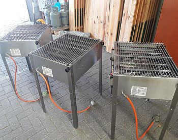 BBQ Grillmaster Maxi met RVS grillrooster